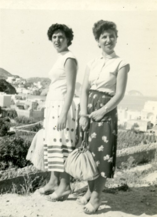 Diva Compagnucci con una donna