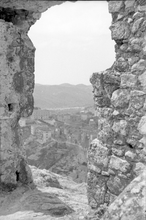 Veduta di Tolfa dalla Rocca dei Frangipane