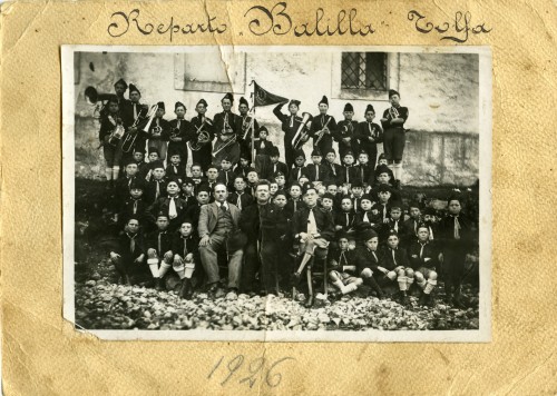 Cartolina del Reparto Balilla di Tolfa