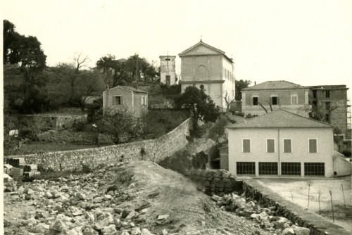 Vista della chiesa dell'ex convento delle suore di San Giuseppe